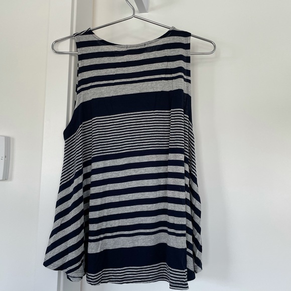 ❗️Navy striped tank top - Picture 2 of 4